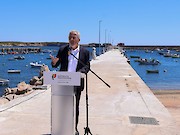Secretário de Estado das Pescas e do Mar inaugurou ponte-cais do Porto de Pesca da Baleeira - Sagres - 1