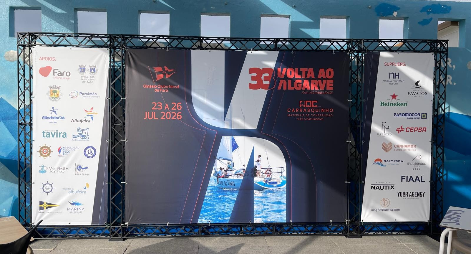 A 33.ª Volta ao Algarve à Vela arranca hoje, com 25 embarcações e mais de 120 velejadores