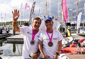 Vela Solidária conquista pódio no Campeonato da Europa de RS Venture Connect