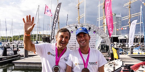 Vela Solidária conquista pódio no Campeonato da Europa de RS Venture Connect