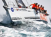 Nortada permitiu espetáculo no arranque da Volta a Portugal à Vela