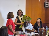 Município de Aljezur felicita a Professora Maria de Fátima Pereira Baptista pela sua tomada de posse como Directora do Agrupamento de Escolas Professora Piedade Matoso