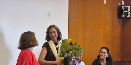 Município de Aljezur felicita a Professora Maria de Fátima Pereira Baptista pela sua tomada de posse como Directora do Agrupamento de Escolas Professora Piedade Matoso