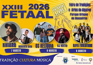 Programa completo da 23ª Feira de Tradições e Artes do Algarve - FETAAL