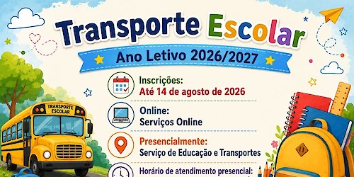 Município de Aljezur assegura transporte escolar no ano lectivo 2026/7