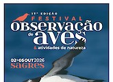 Programa do Festival de Observação de Aves já está disponível online