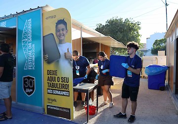 EMARP valoriza mais de 10 toneladas de resíduos durante o Festival da Sardinha e reduz envio para aterro
