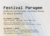 Festival PARAGEM chega a Lagos com práticas artísticas contemporâneas entre a Praia da Luz e o Centro Cultural de Lagos