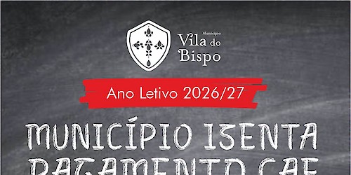 Município de Vila do Bispo isenta pagamento da Componente de Apoio à Família às crianças do pré-escolar da rede pública do concelho