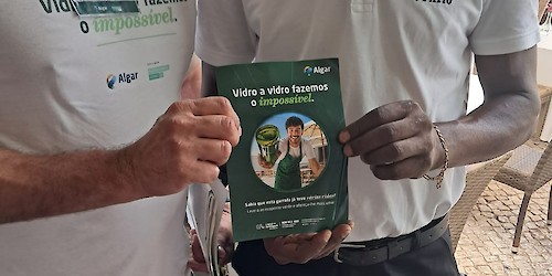 Algar e Plataforma Vidro+ promovem campanha de sensibilização junto do comércio e restauração do Algarve