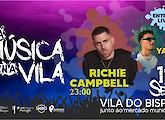 "Há Música na Vila" despede-se do verão com Richie Campbell e Yang