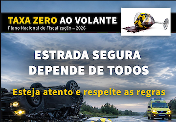 Balanço da Campanha "TAXA ZERO AO VOLANTE" (18 e 24 de agosto)