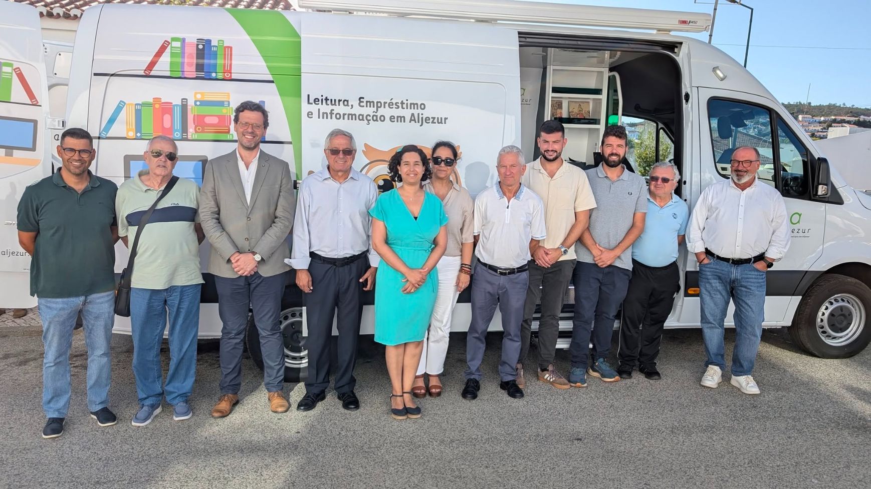 Município de Aljezur inaugura a LEIA – a nova Biblioteca Municipal Itinerante