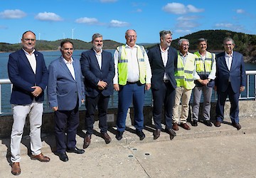 Ministro da Agricultura visitou obras de eficiência hídrica na agricultura no Perímetro Alvor-Bravura, num investimento de 15 milhões de euros