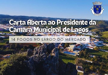 Carta aberta ao presidente da Câmara Municipal de Lagos