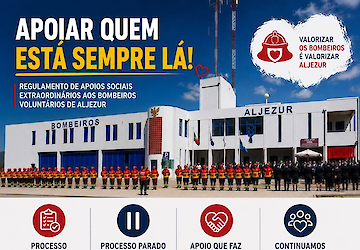 Os vereadores do Partido Socialista de Aljezur questionam sobre o ponto de situação de apoiar quem está sempre presente