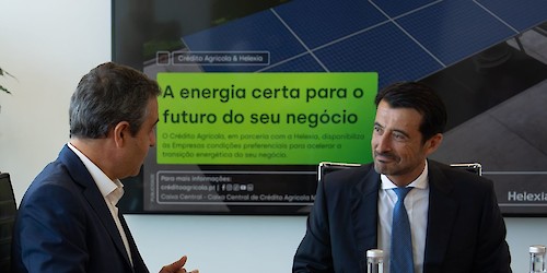 Crédito Agrícola e Helexia com soluções para apoiar a transição energética das empresas