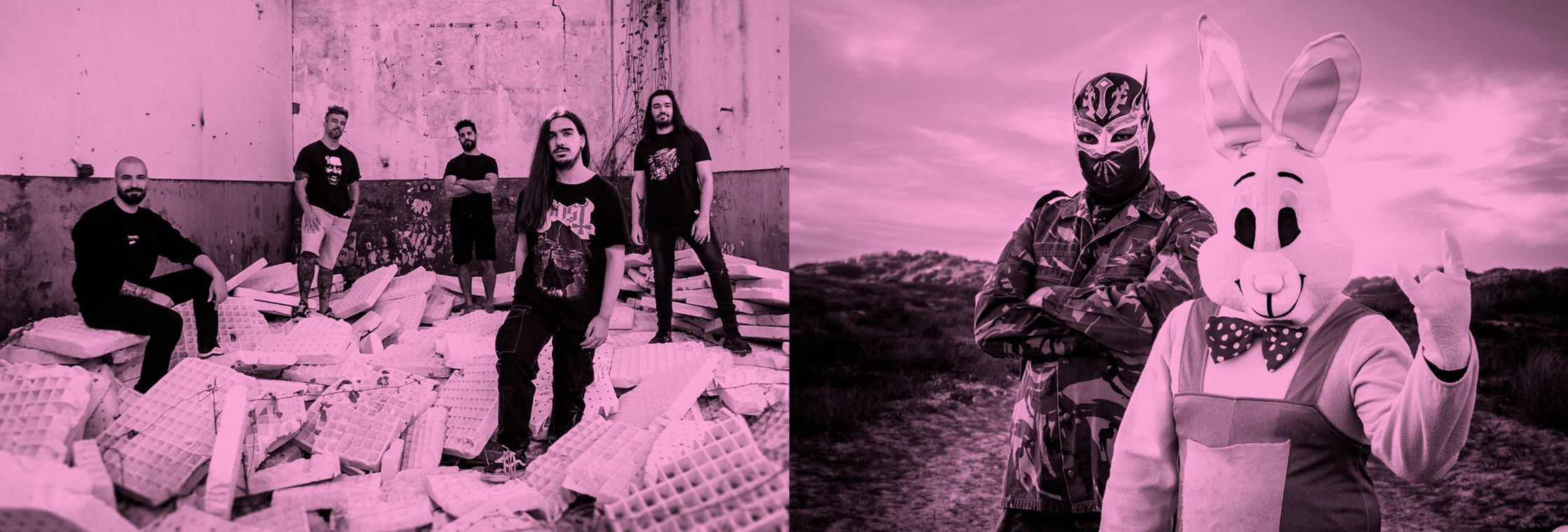Metal e Rock n’ Roll em dose dupla na 16.ª edição de Concertos em Cadeia, com Above the Ocean e Pink Pussycats from Hell