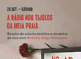 Meia Praia recebe sessão de escuta coletiva dos sons do 25 de Abril
