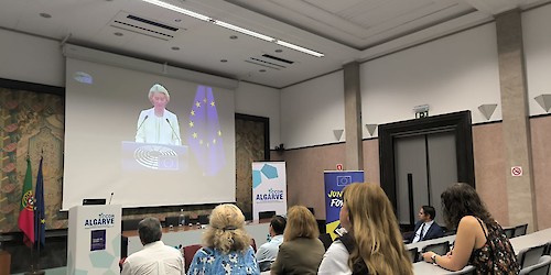 Europe Direct Algarve promoveu sessão de visionamento do discurso sobre o Estado da União 2026 na CCDR Algarve