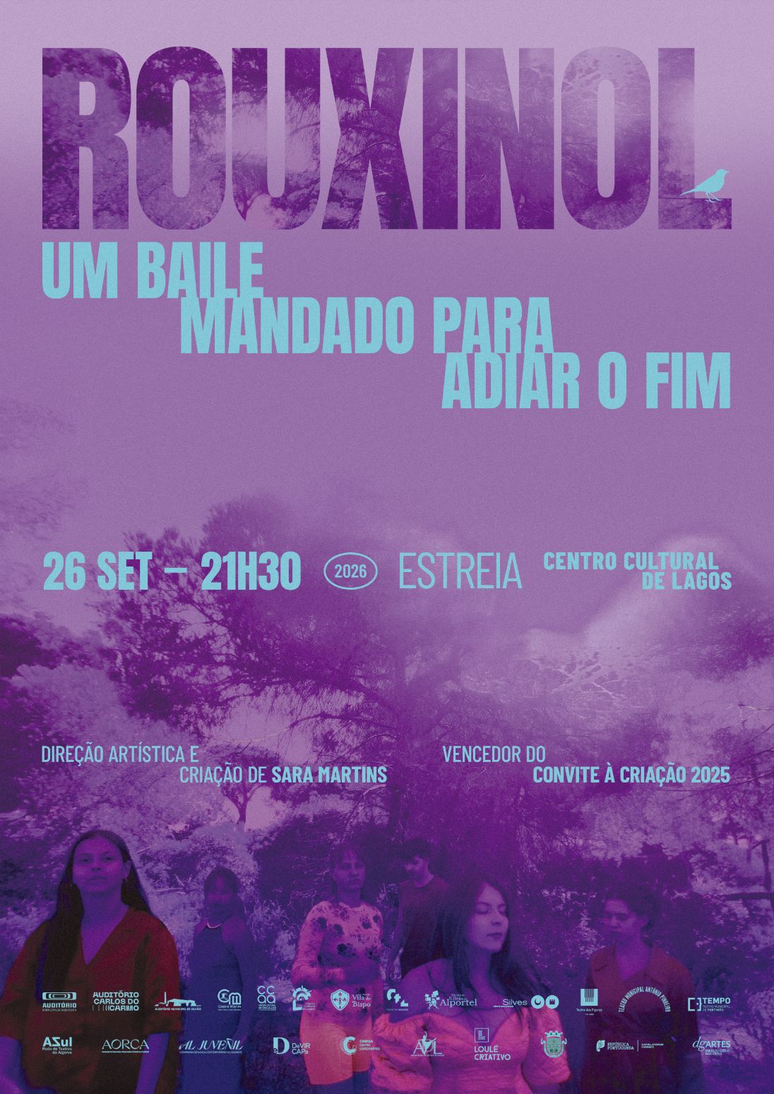 ROUXINOL, um baile mandado para adiar o fim, de Sara Martins