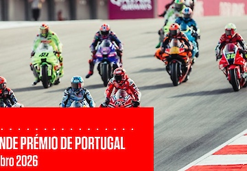 A Federação de Motociclismo de Portugal procura voluntários/as para o Grande Prémio de Portugal de MotoGP de 2026, no Autódromo Internacional do Algarve, em Portimão