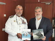 Novo Capitão do Porto de Lagos recebido na Câmara Municipal de Lagos - 1