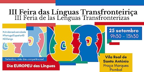III edição transfronteiriça da Feira das Línguas celebra diversidade linguística e cultural na Eurocidade do Guadiana