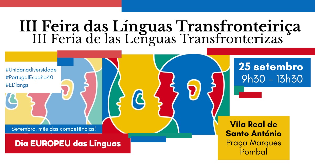 III edição transfronteiriça da Feira das Línguas celebra diversidade linguística e cultural na Eurocidade do Guadiana