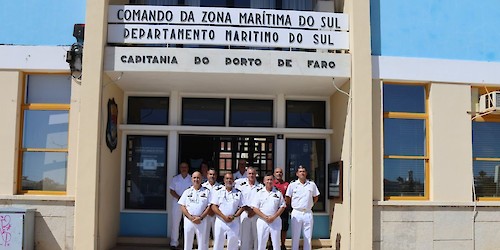 Director-Geral da Autoridade Marítima e Comandante-Geral da Polícia Marítima visita estruturas do Departamento Marítimo do Sul