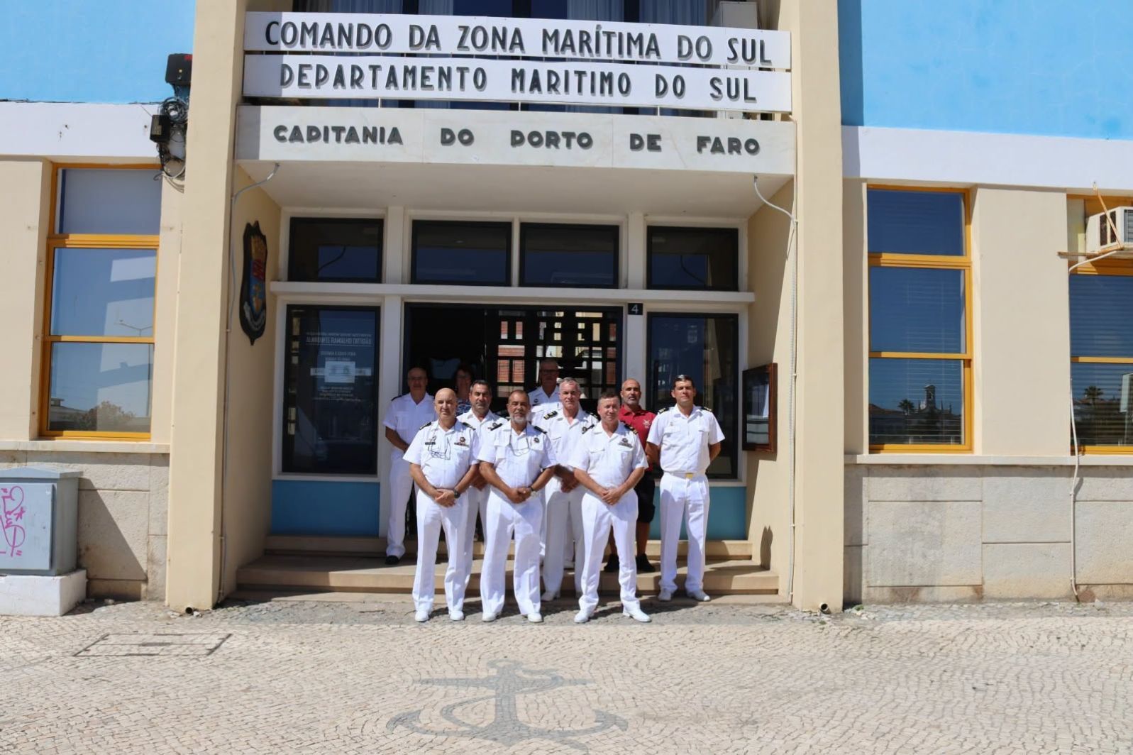 Director-Geral da Autoridade Marítima e Comandante-Geral da Polícia Marítima visita estruturas do Departamento Marítimo do Sul