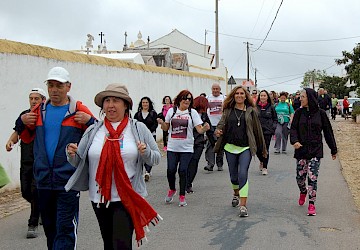 Cento e trinta marchantes participaram na Marcha Corrida de Budens