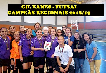 Agrupamento de Escolas Gil Eanes é Campeão Regional de Futsal Feminino - Desporto Escolar