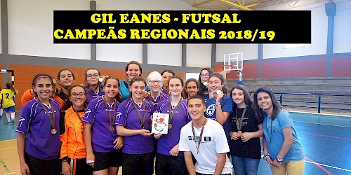 Agrupamento de Escolas Gil Eanes é Campeão Regional de Futsal Feminino - Desporto Escolar
