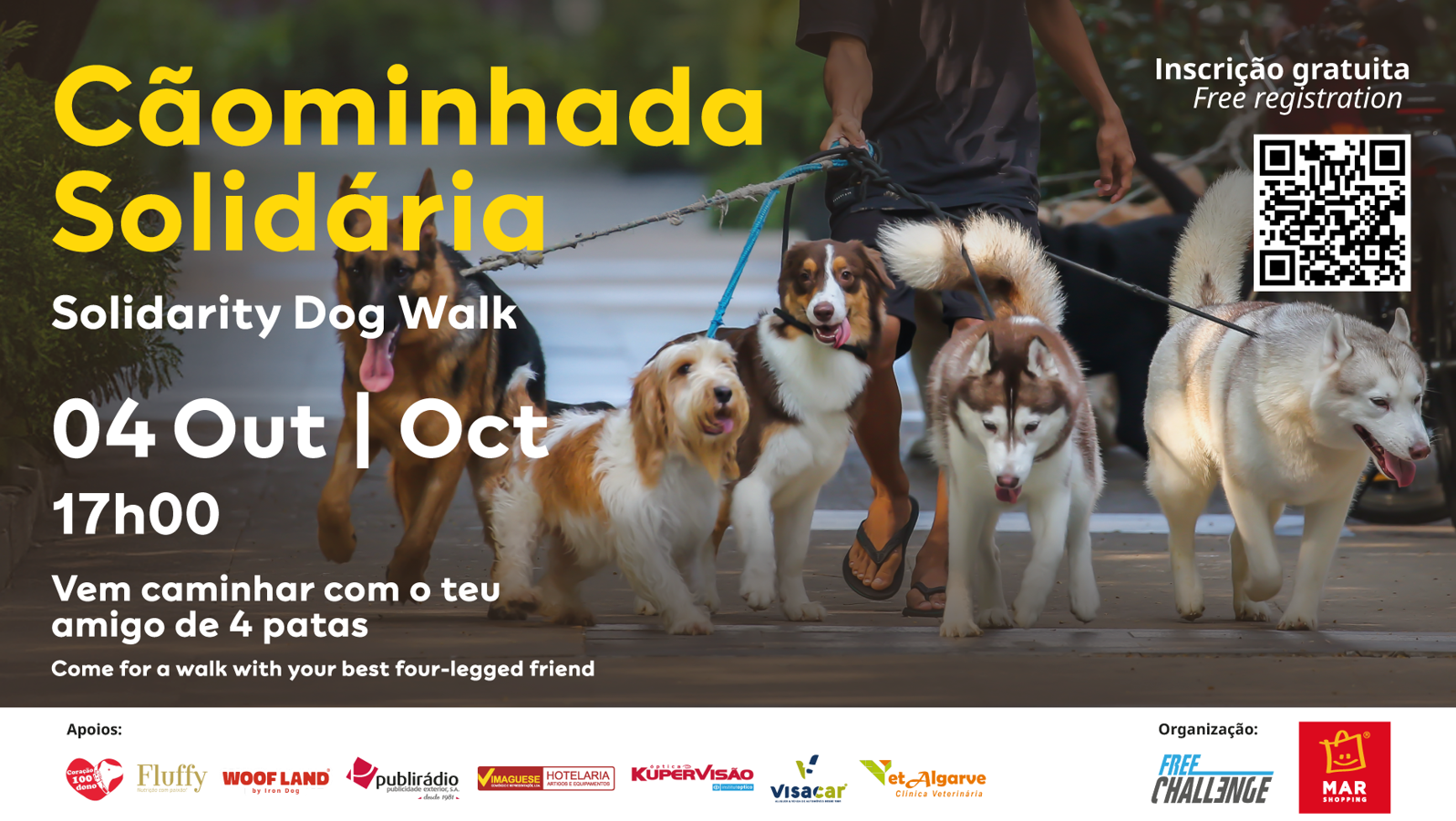 Mar Shopping Algarve assinala o Dia do Animal com nova edição da Cãominhada Solidária