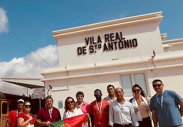 Deputados do CHEGA percorreram esta segunda-feira, 28 de setembro, a Linha do  Algarve e encontraram uma ferrovia desfasada das necessidades da região