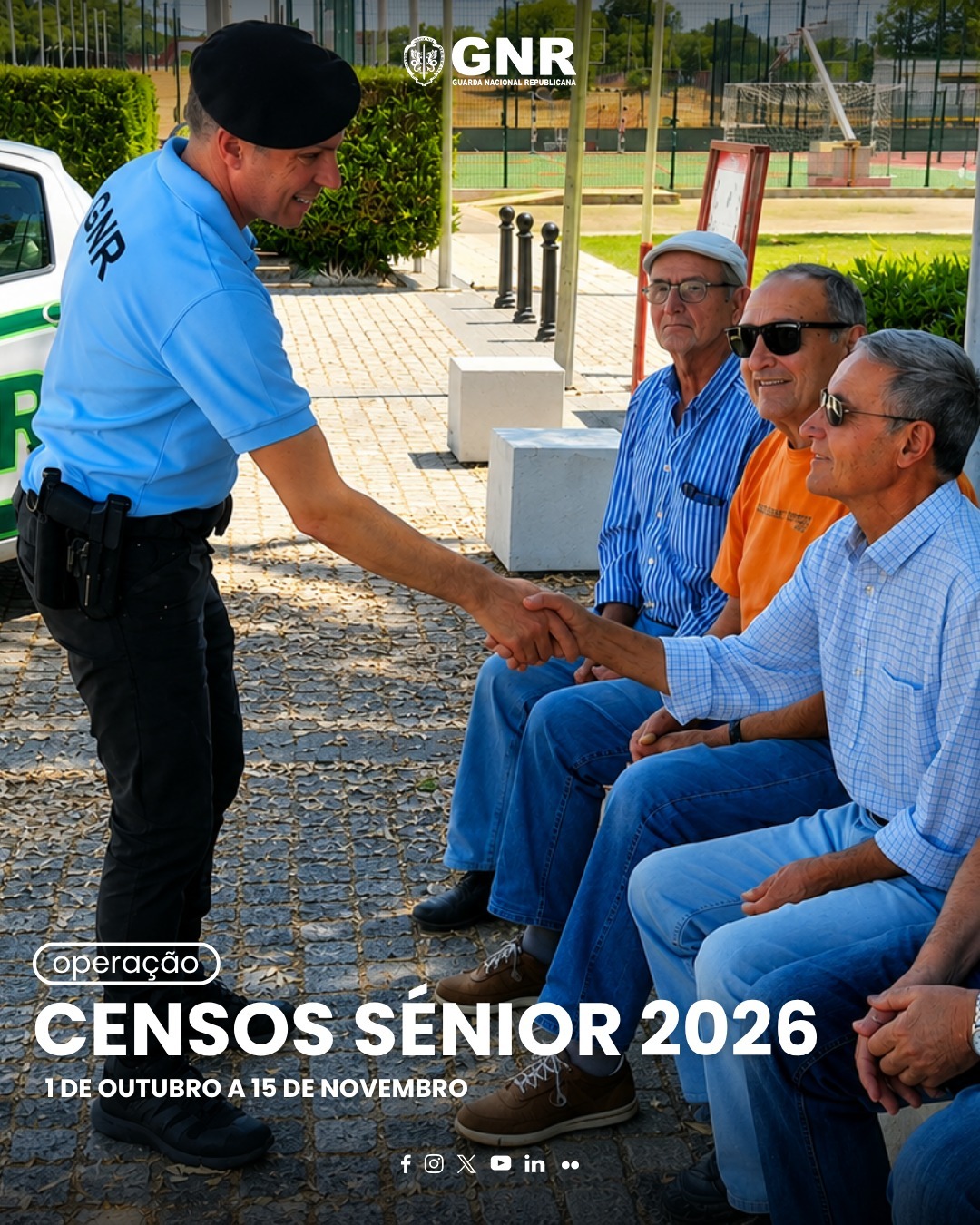 GNR | Operação “Censos Sénior 2026”