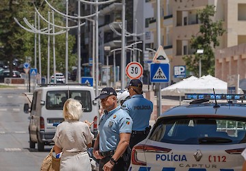 PSP de Lagos | Prisão preventiva para suspeito de agressão com arma branca