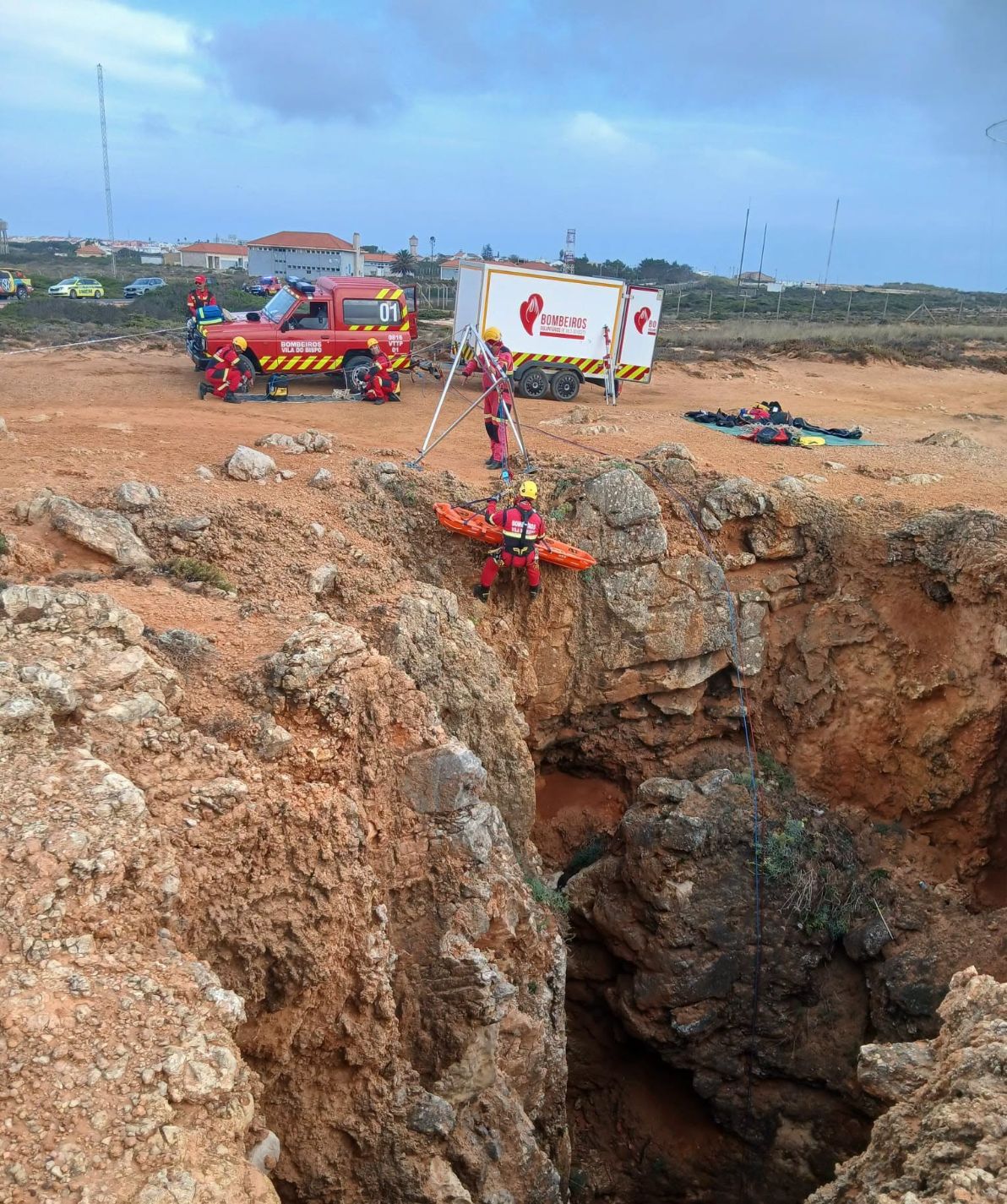 Alemã morreu quando caminhava entre as praias do Tonel e Beliche, em Sagres