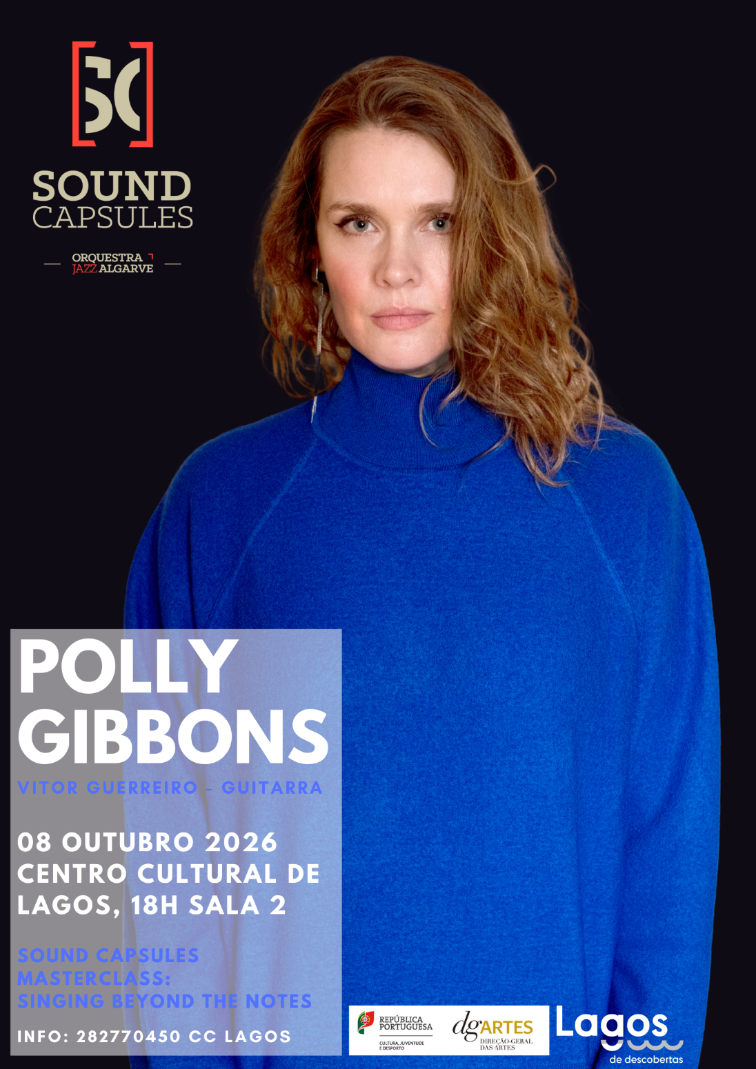 Polly Gibbons leva a sua experiência e conhecimento do jazz a Lagos, numa Masterclass Sound Capsules