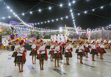 "MARCHAS POPULARES LAGOS 2019" animam Praça do Infante