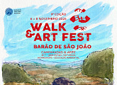 Caminhadas, arte e “Paz & Amor”: Walk & Art Fest regressa a Barão de São João de 6 a 8 de novembro