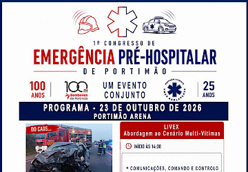 Portimão acolhe o 1.º Congresso de Emergência Pré-Hospitalar a 23 e 24 de Outubro