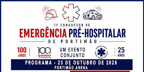 Portimão acolhe o 1.º Congresso de Emergência Pré-Hospitalar a 23 e 24 de Outubro