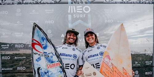 Miguel Blanco e Teresa Bonvalot foram os grandes vencedores do Allianz Algarve Pro
