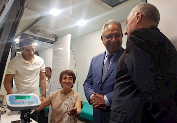 Algarve apresentou unidade de saúde móvel + proximidade