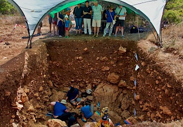 Dia Aberto na jazida paleolítica de Vale de Boi encerra 20 anos de investigação