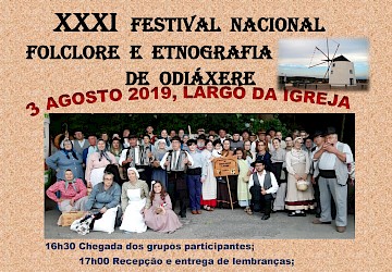 31º Festival Nacional de Folclore e Etnografia de Odiáxere RFEO