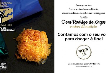 Vamos todos votar para colocar o Dom Rodrigo de Lagos em 1º lugar nas 7 Maravilhas de Portugal