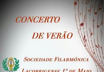 Concerto de Verão da Banda Filarmónica Lacobrigense 1º de Maio na Praça Gil Eanes